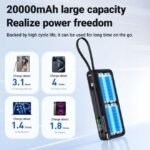 ⁦باور بانك 130W \ 20,000 mAh⁩ - الصورة ⁦5⁩