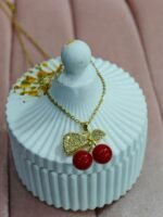 ⁦قلادة كرز زاركون⁩ - الصورة ⁦2⁩