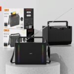 ⁦مكبر صوت لاسلكي من طراز LP V90.⁩ - الصورة ⁦3⁩