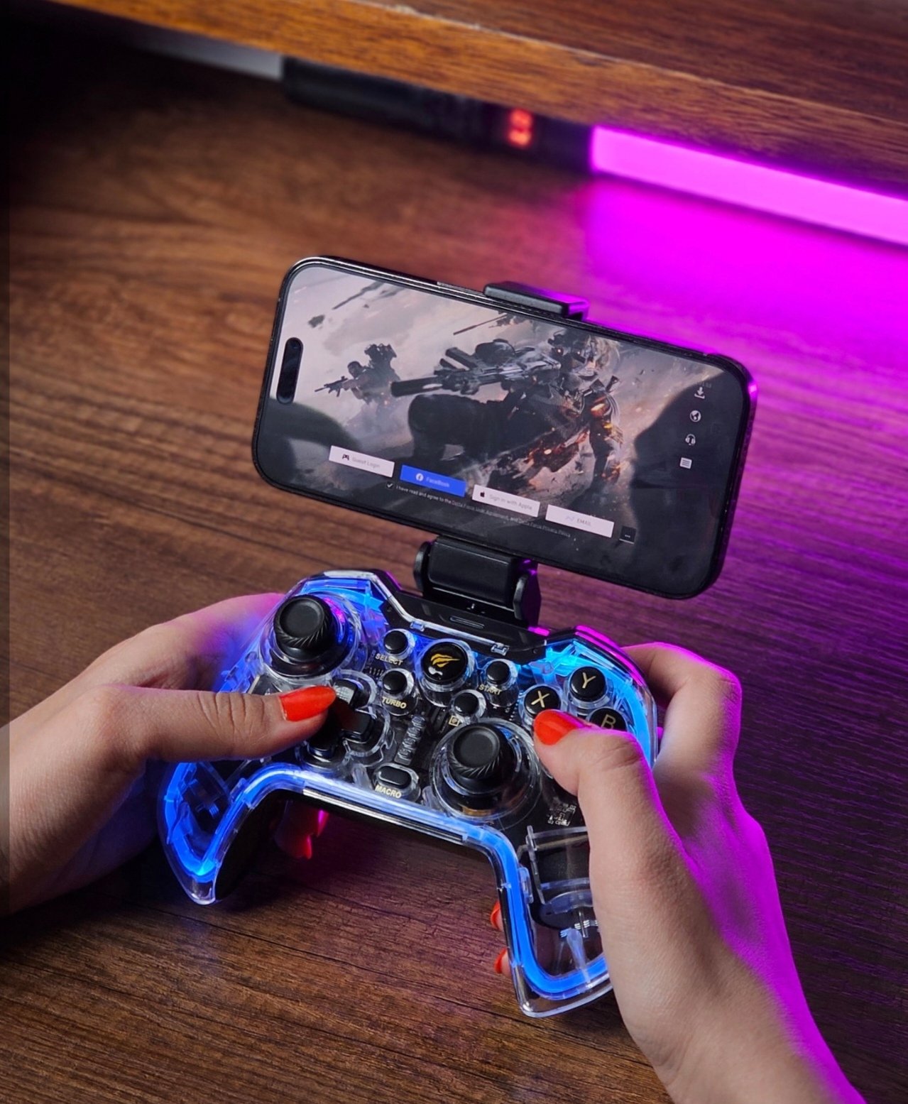 ⁦جويستك العاب للهاتف من هافت⁩ - الصورة ⁦5⁩