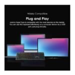 ⁦كيبورد هايبر تايب سلكي من اورايمو⁩ - الصورة ⁦4⁩